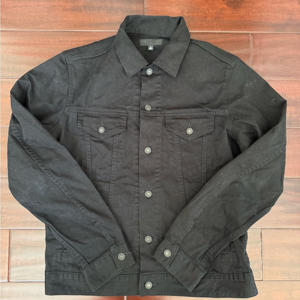 Men's Black Denim Jacket